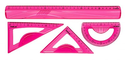 Conjunto Geometrico Flexivel Rosa - Molin