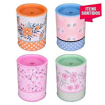 Apontador Metalico Love Flowers - Molin