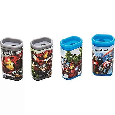 Apontador C/deposito Avengers - Molin