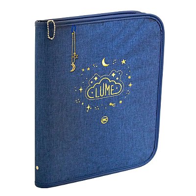 Caderno Fichario Argolado 48f Lume Jeans - Dac