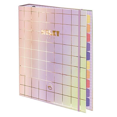 Caderno Fichario Argolado Milky Gold - Dac
