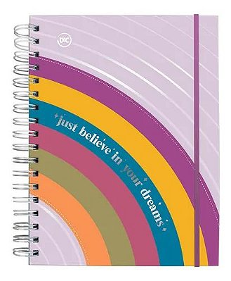 Caderno Esp Univ 10m 80f Smart Arco Iris - Dac