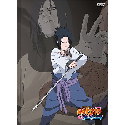 Caderno Broc Cd 1m 80f Naruto - Sd