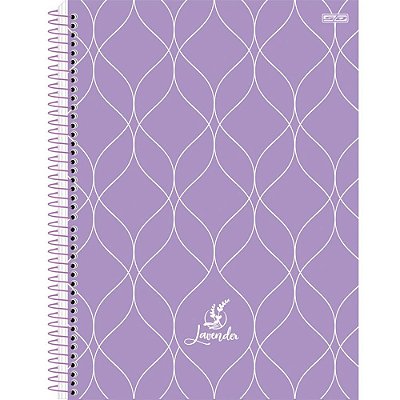 Caderno Esp Univ Cd 01m 80f Lavender - Sd