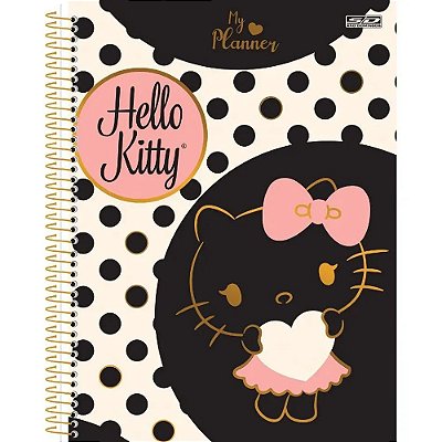 Caderno Esp Univ Cd 10m 160f Hello Kitty - Sd