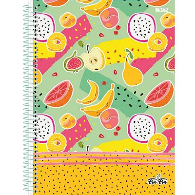 Caderno Esp Univ Cd 10m 160f Fru Fru - Sd