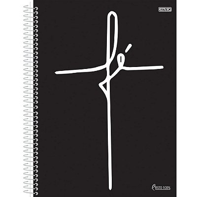 Caderno Esp Univ Cd 10m 160f Cristo 100 - Sd