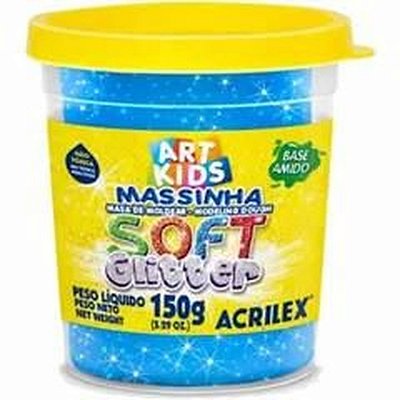 Massa De Modelar 150g N/204 Soft Glitter - Acrilex