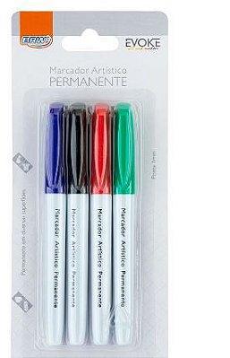 Marcador C/4 Artistico Permanente - Brw