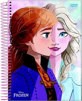 Caderno Esp Univ Cd 10m 160f Frozen - Jandaia