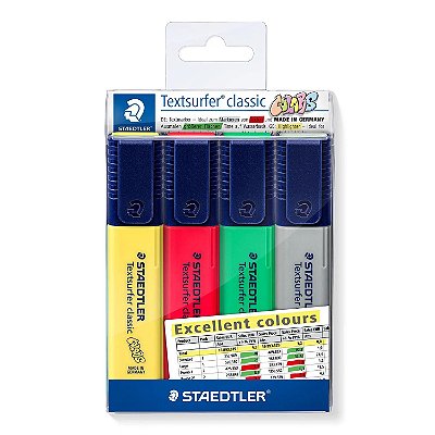 Marcador C/4 Textsurfer Classic Excel - Staedtler