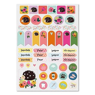 Adesivo Papel 2f Floral - Me Encanta