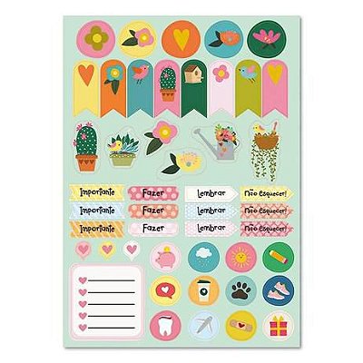 Adesivo Papel 2f Jardim - Me Encanta