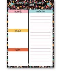 Bloco Planner Diario 90g 60f Mexico - Me Encanta