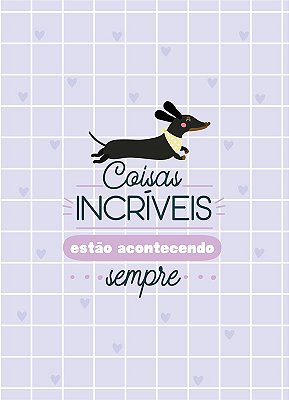 Caderno Pontado Hola Dog - Me Encanta