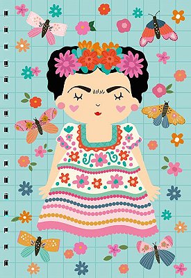 Caderno Pontado Mariposa - Me Encanta
