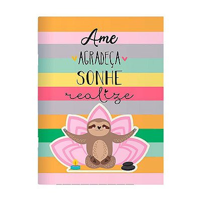 Caderno Planner Mensal Preguica - Me Encanta
