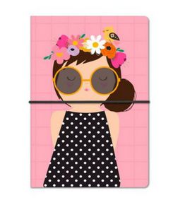 Caderno Duplo Happy Hey - Me Encanta