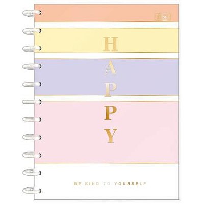 Caderno Univ 1m 80f Tilidisco Happy - Tilibra