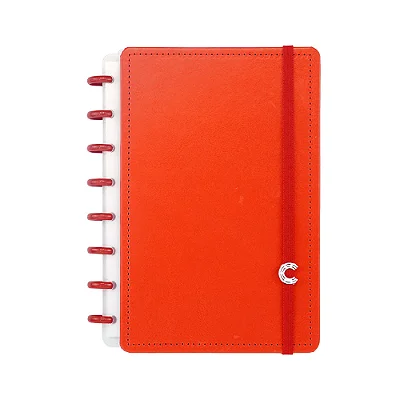 Caderno A5 All Red - Caderno Inteligente