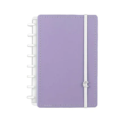 Caderno A5 Lilas Pastel - Caderno Inteligente