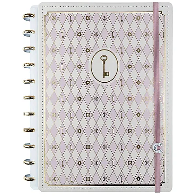 Caderno G Isa Akkari Rose - Caderno Inteligente