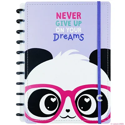 Caderno Grande Pandalu Luluca -caderno Inteligente