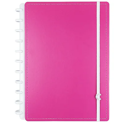 Caderno Grande Super Pink - Caderno Inteligente