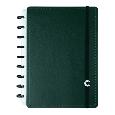 Caderno Medio Dark Green - Caderno Inteligente