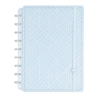 Caderno Medio Ice Blue - Caderno Inteligente