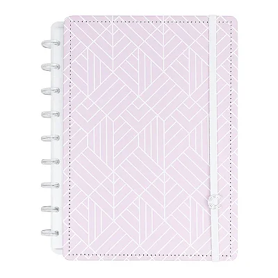 Caderno Medio Ice Pink - Caderno Inteligente