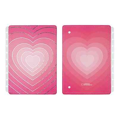 Capa E Contra M Golden Love - Caderno Inteligente