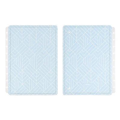 Capa E Contra M Ice Blue - Caderno Inteligente
