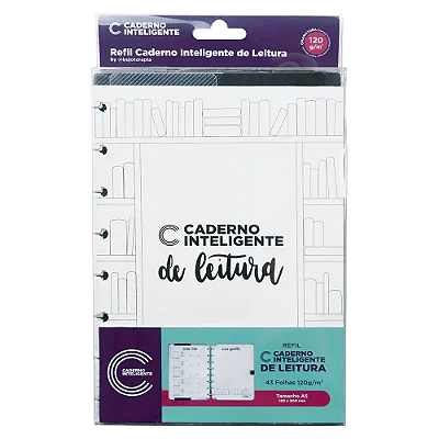 Refil A5 De Leitura - Caderno Inteligente