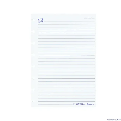 Refil A5 Pautado 90g Luluca - Caderno Inteligente