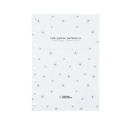 Refil A5 Planner Pink Blossom- Caderno Inteligente