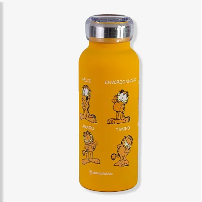 Garrafa 500ml Bubble Garfield Expressoes - Zona