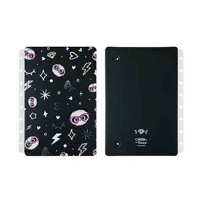 Capa E Contra A5 Pandalu Star -caderno Inteligente