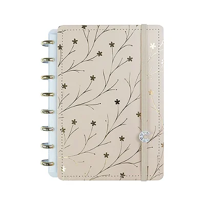 Caderno A5 Floral Giulia B - Caderno Inteligente