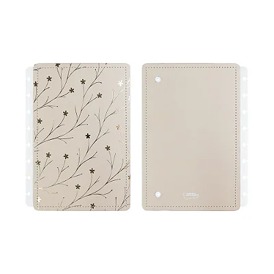 Capa E Contra A5 Floral Giulia-caderno Inteligente