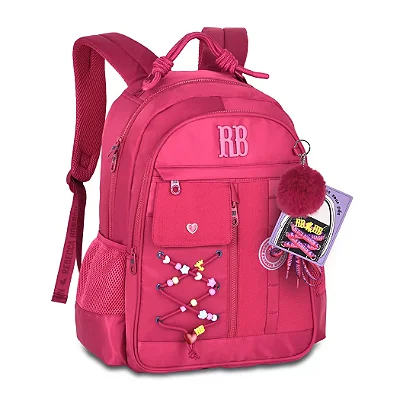 Mochila De Costas Beaded Fun 17,5" Rb27424 - Clio