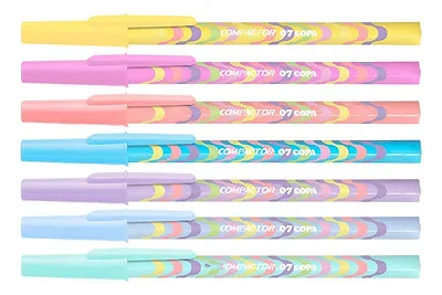 Caneta Esferografica Copa Cores Sortida- Compactor