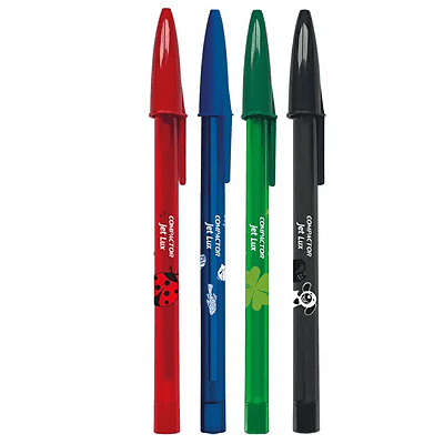 Caneta Esferográfica 1.0mm C/tampa Jet Lux Ii - Compactor