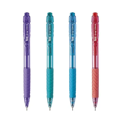 Caneta Esf 1,0mm Retratil Drop Tinta Azul - Tris