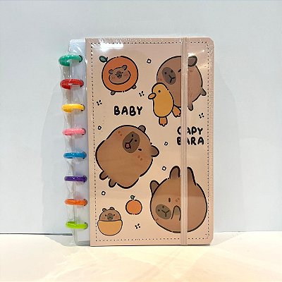 Caderno A5 Inteligente Capivara 6 Cute - Ldr