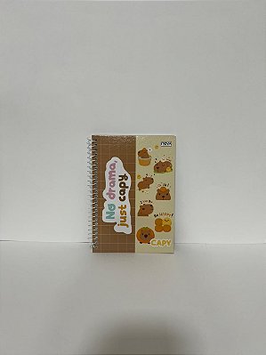 Caderno Esp 1/4 Cd 80f Capy - Nova