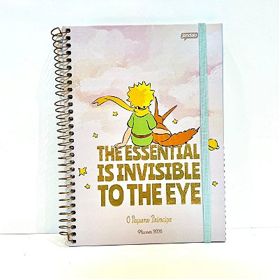 Agenda Espiral 160 folhas Planner Pequeno Principe - Jandaia