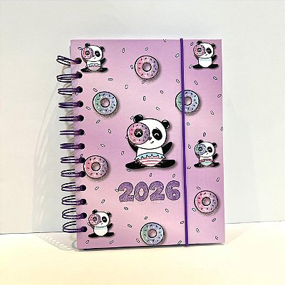 Agenda 2026 Espiral G 336 Folhas Panda - Dcarte