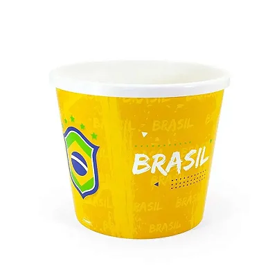 Pote Pipoca Copa Do Mundo - Plasutil
