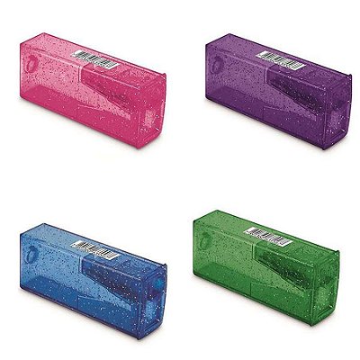 Apontador C/dep Glitz Sortido - Faber Castell
